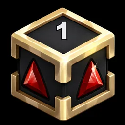 Cube Feu Rare - 01