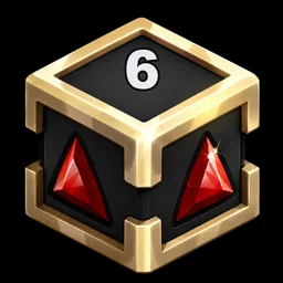 Cube Feu Rare - 06