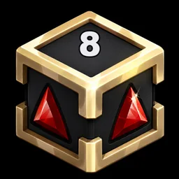Cube Feu Rare - 08