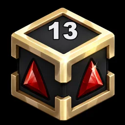 Cube Feu Rare - 13