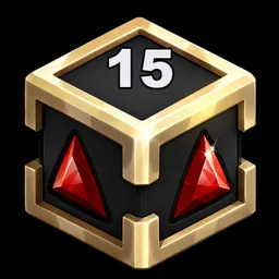 Cube Feu Rare - 15