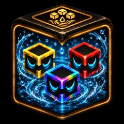 Ensemble de Cubes Eau